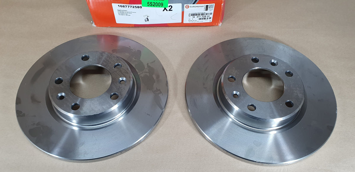 Disque de frein arrière pour Citroën Berlingo III / C4 Picasso — 1687772580 — vue 1