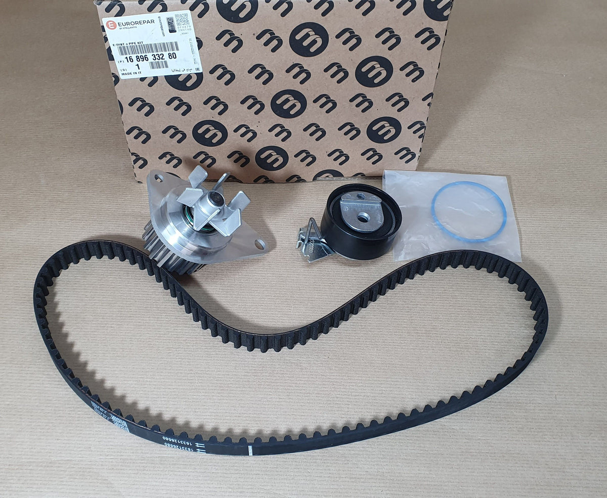 Kit de distribution avec pompe à eau pour Citroën Berlingo / Peugeot 206 1.1 — 1689633280 — vue 1