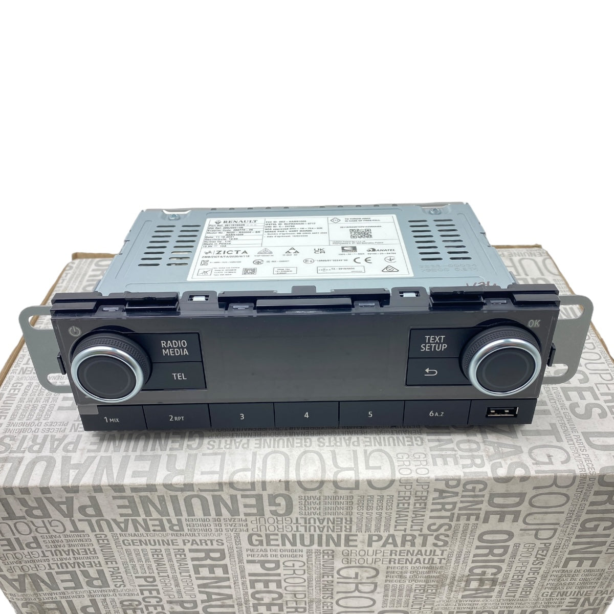 Radio neuf d'origine Renault Trafic III IV Kangoo 3 Nissan NV300 281157892R