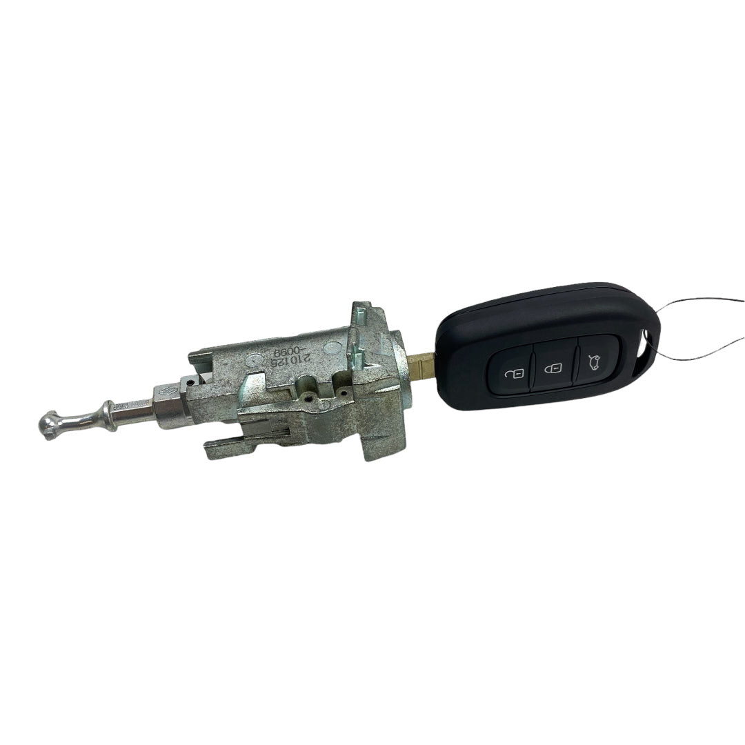 Pièce d'origine Barillet de contact avec jeu de serrures et 2 clés pour Renault Clio V Scenic IV 806010593R
