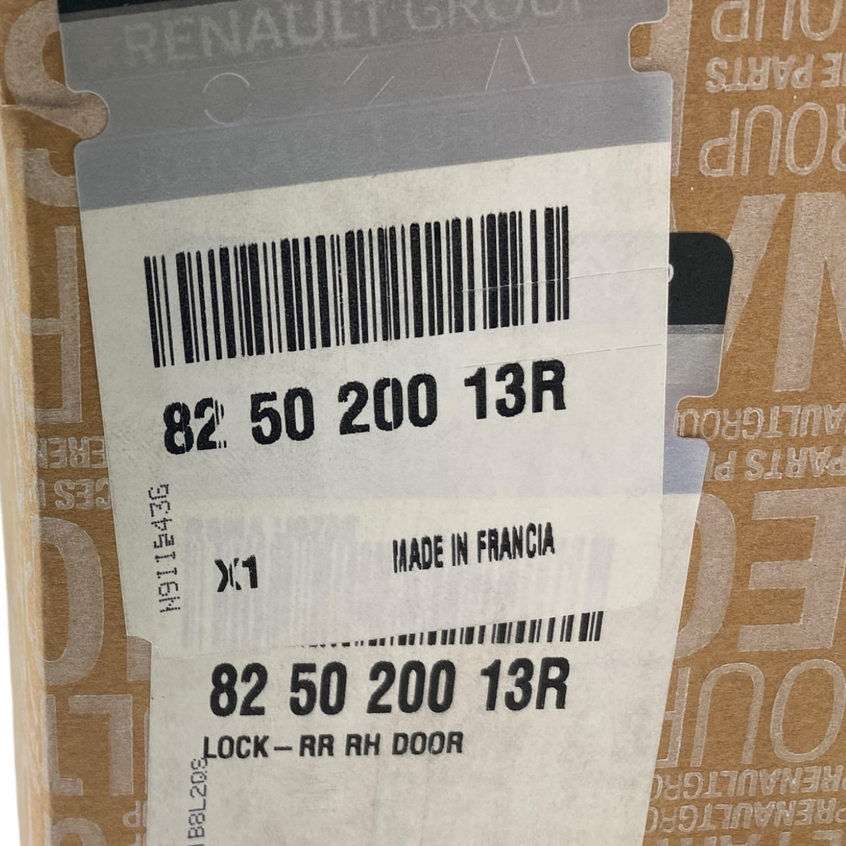 Pièce d'origine Serrure de porte arrière droite pour Renault Latitude 825020013R