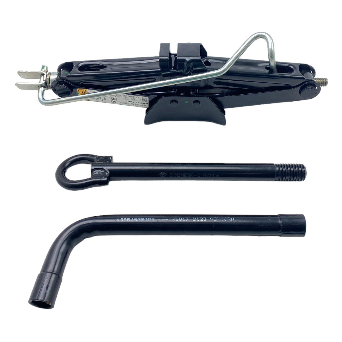 Pièce d'origine Kit cric clé de roue anneau de remorquage pour Dacia Jogger 995501312R