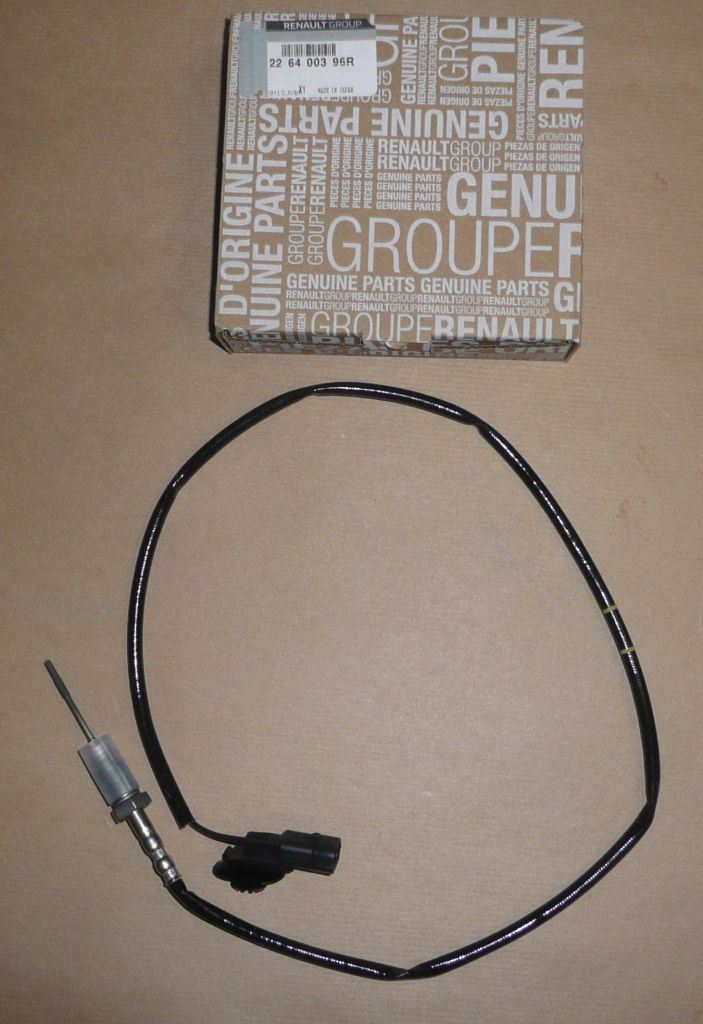 Sonde de température des gaz d’échappement d’origine Renault — 2.3DCI Master 15- — 226400396R — photographie de la pièce