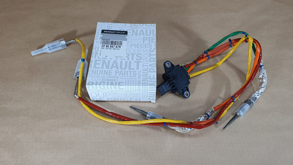 Capteur de température des gaz d’échappement d’origine pour Renault Espace IV 2.0dCi — 226584787R — vue 1