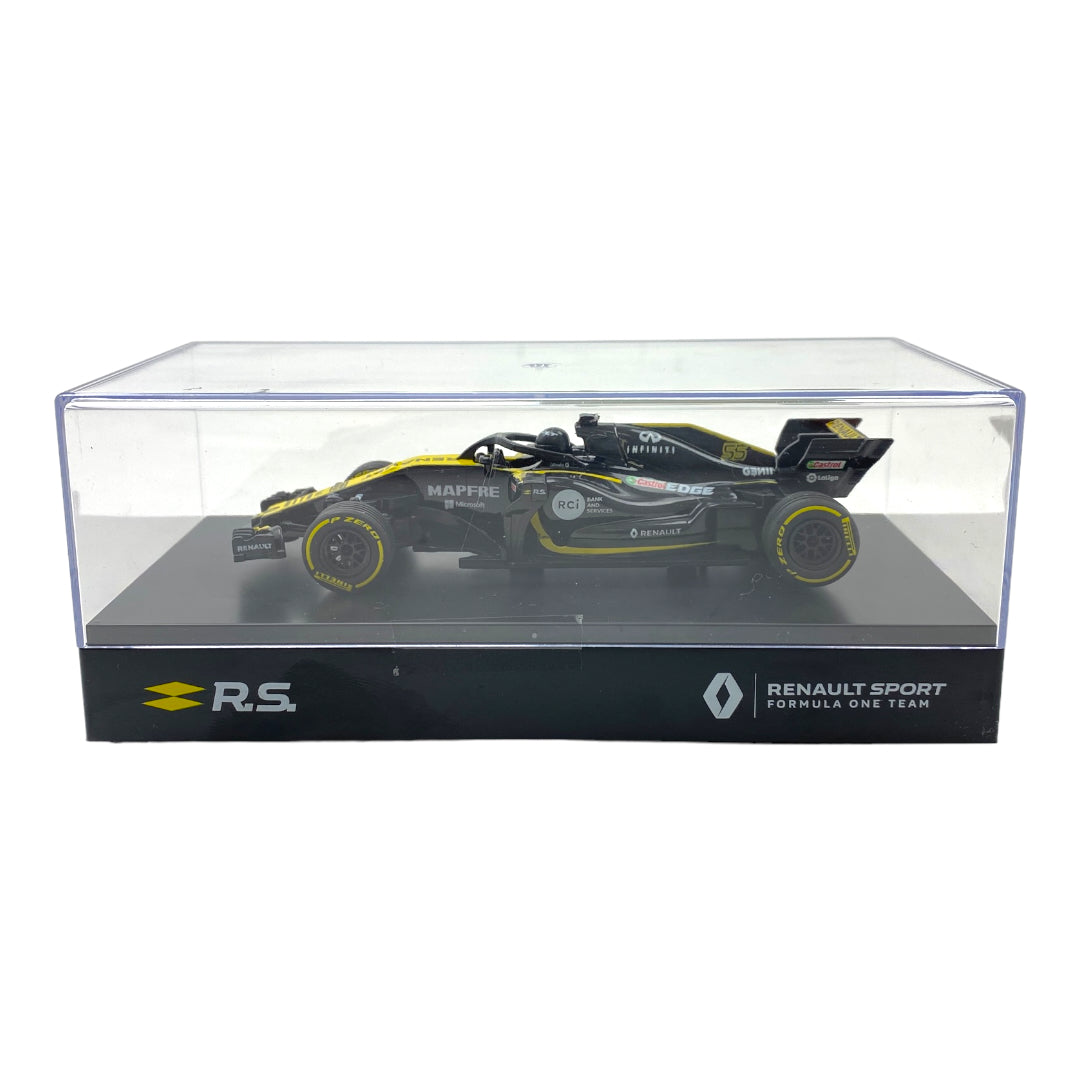 Pièce d'origine Voiture miniature R.S. 18 Carlos Sainz F1 n° 55 pour Renault 7711640476