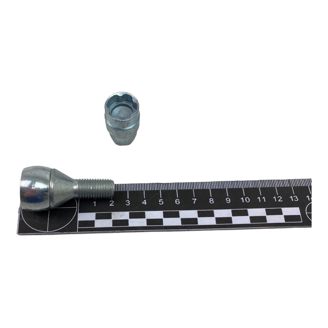 Pièce d'origine Écrous antivol de roue M12 x 1.5 pour Renault Dacia 7711239099