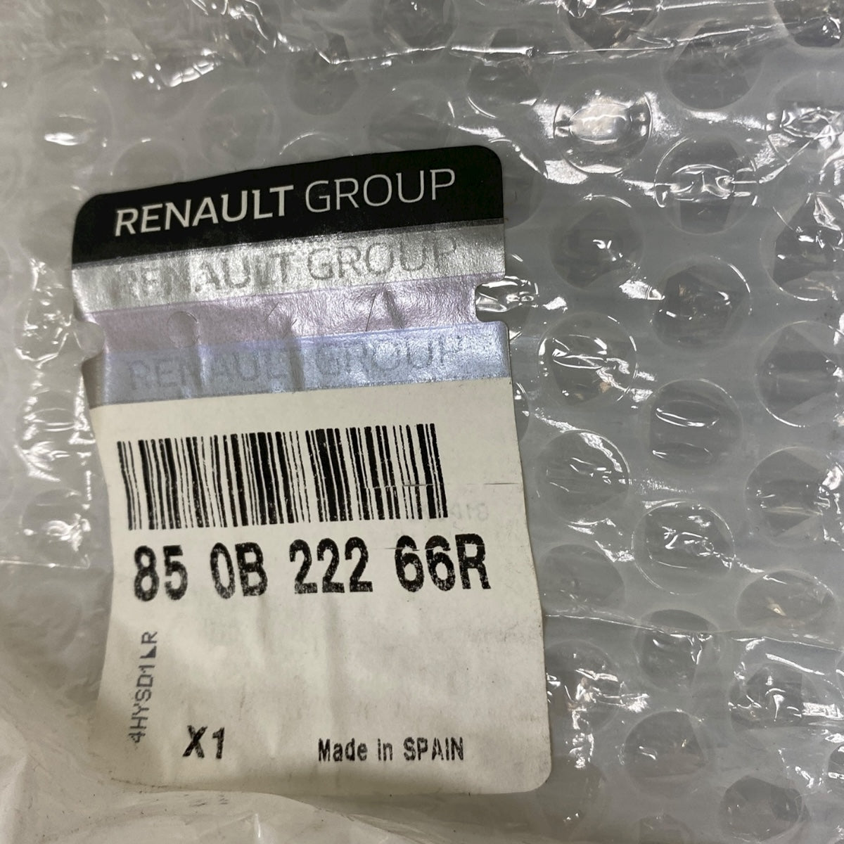 Pièce d'origine Spoiler de pare-chocs arrière PDC pour Renault Kadjar 850B22266R
