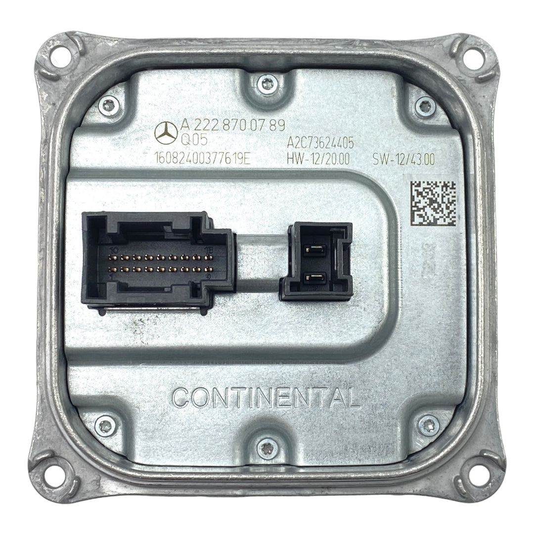 Pièce d'origine Calculateur de phare xénon LED pour Mercedes A2228700789
