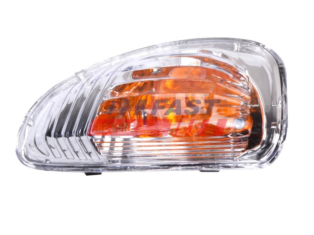 FEU CLIGNOTANT RENAULT MASTER III 10> RETROVISEUR DROIT BLANS INSERT ORANGE.