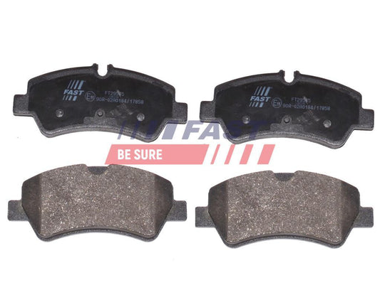 PLAQUETTES DE FREIN FORD TRANSIT 13> ARRIÈRE SANS CAPTEUR.
