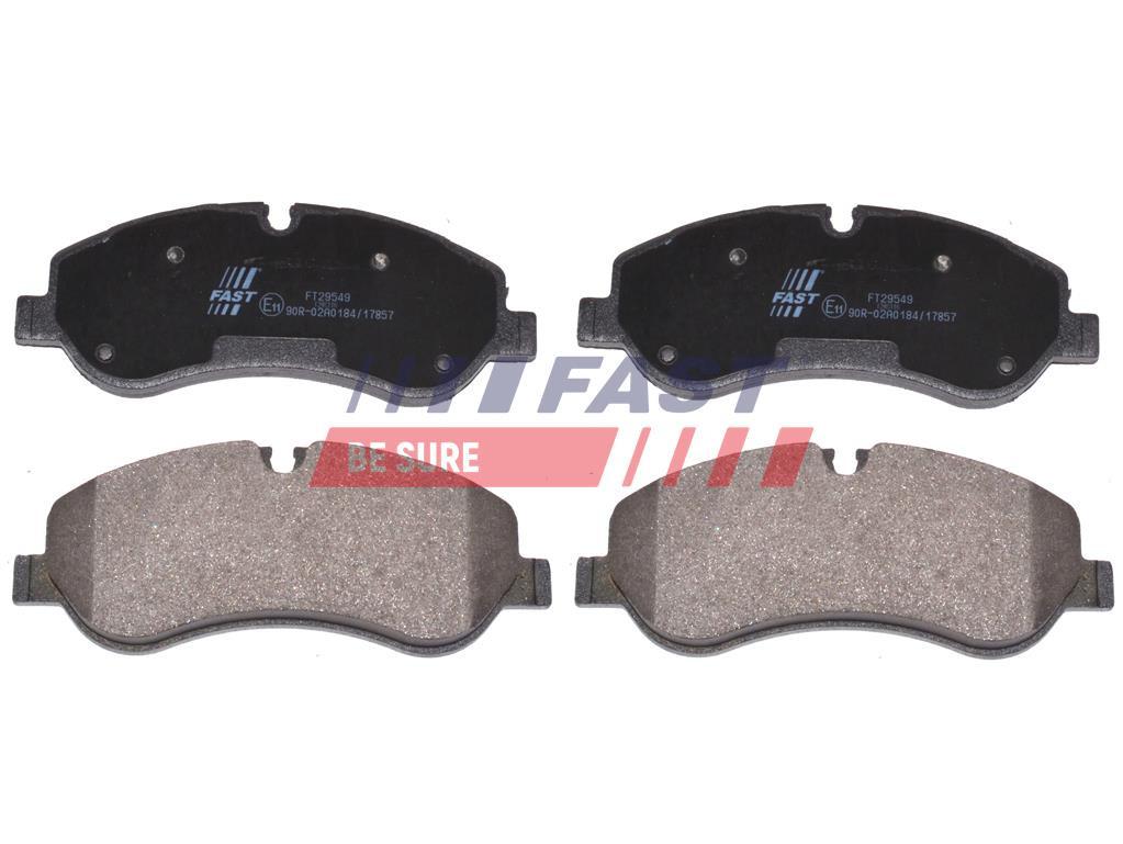 PLAQUETTES DE FREIN FORD TRANSIT 13> AVANT SANS CAPTEUR.