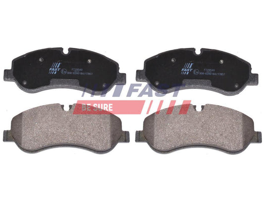 PLAQUETTES DE FREIN FORD TRANSIT 13> AVANT SANS CAPTEUR.