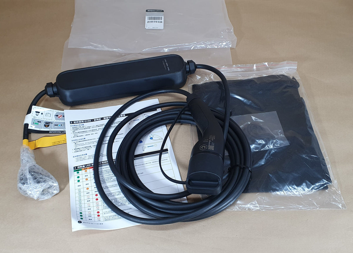 Câble de recharge d’origine pour Renault Zoe — 296901863R — vue 2