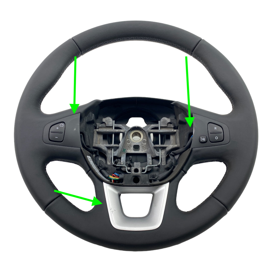 Pièce d'origine Volant cuir pour Renault Trafic III Opel Vivaro B Fiat Talento 484006958R