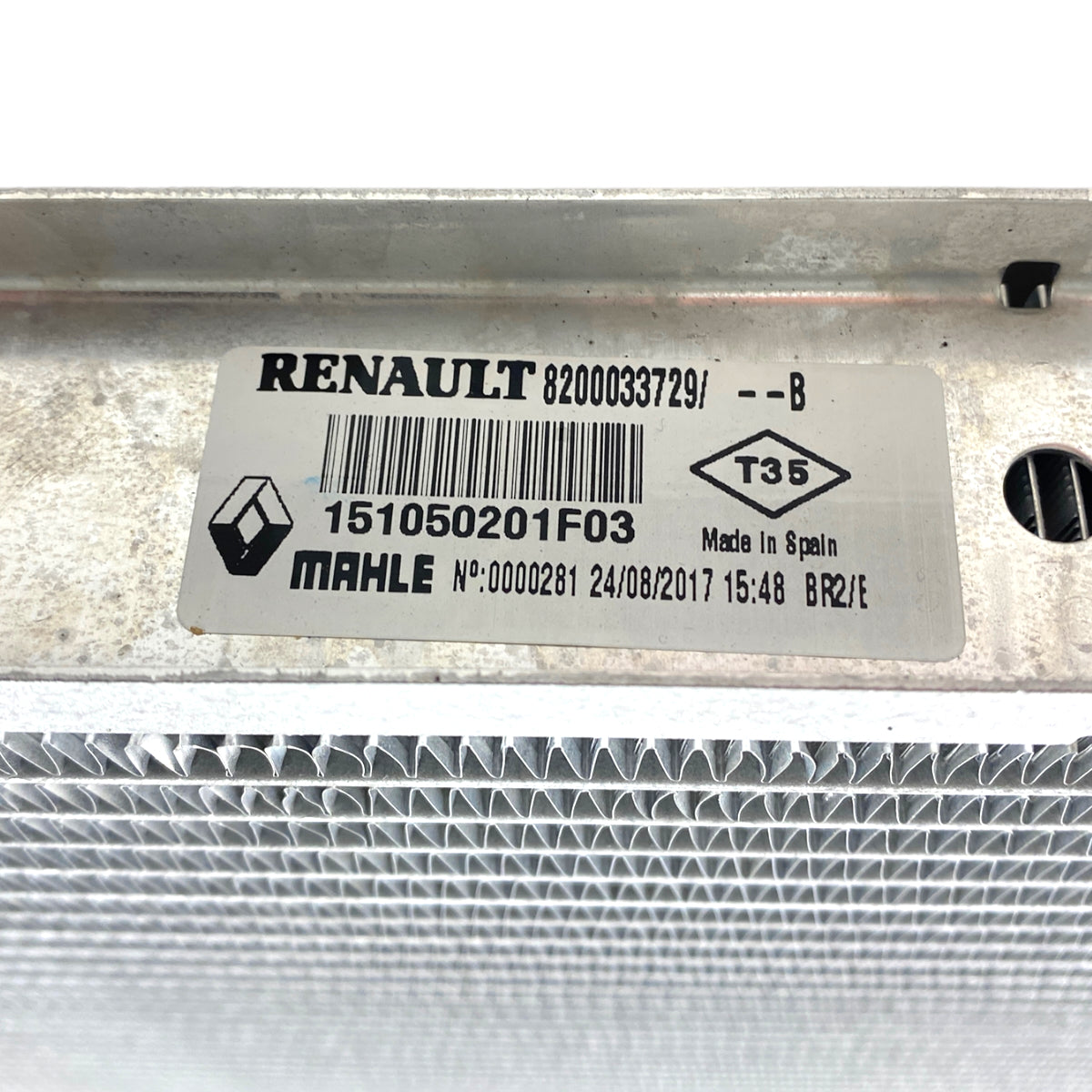 Pièce d'origine Radiateur de refroidissement pour Renault Espace IV Vel Satis 8200033729