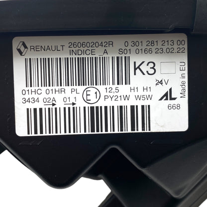 Pièce d'origine Phare avant gauche pour Renault Captur I 260602042R