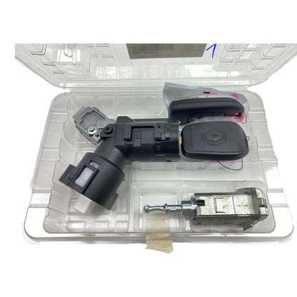 Pièce d'origine Barillet de contact avec jeu de serrures et 2 clés pour Renault Clio V Scenic IV 806010593R