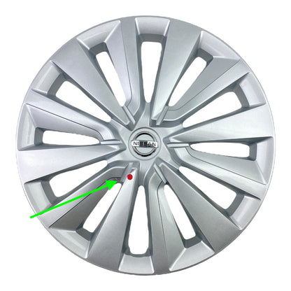 Pièce d'origine Enjoliveur de roue 16 pouces pour Nissan 403155FA0B