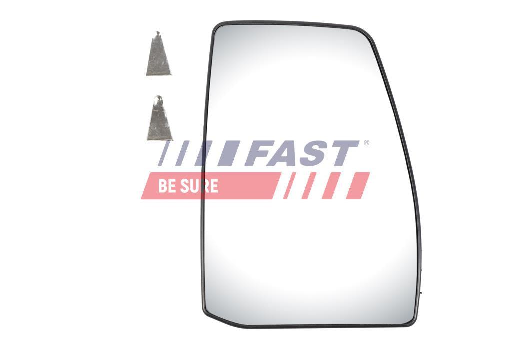 VERRE DE RÉTROVISEUR FORD TRANSIT CUSTOM 12> DROIT SUPÉRIEUR CHAUFFÉ.