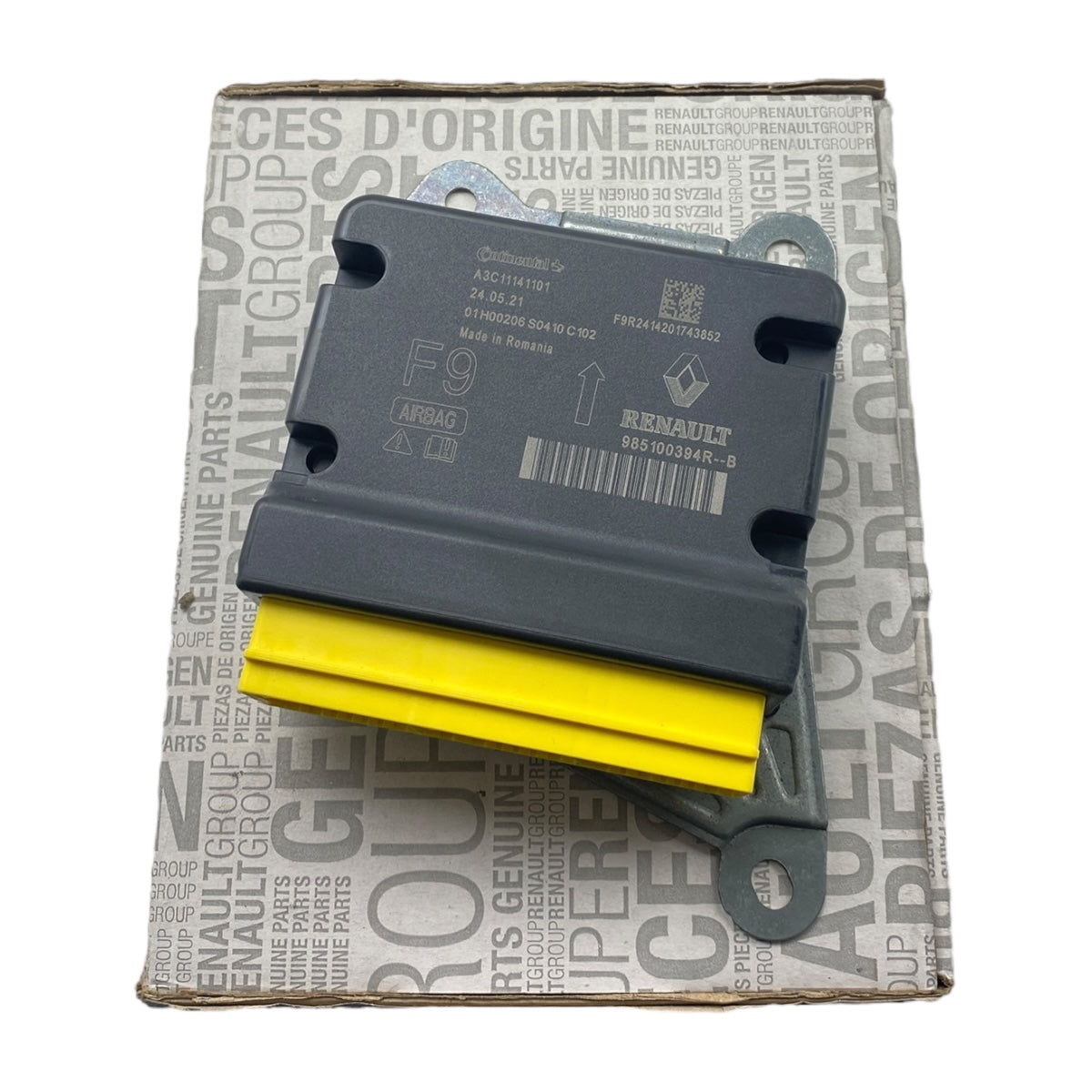 Pièce d'origine calculateur airbag pour Renault Trafic III Phase 4 2021- 985100394R.