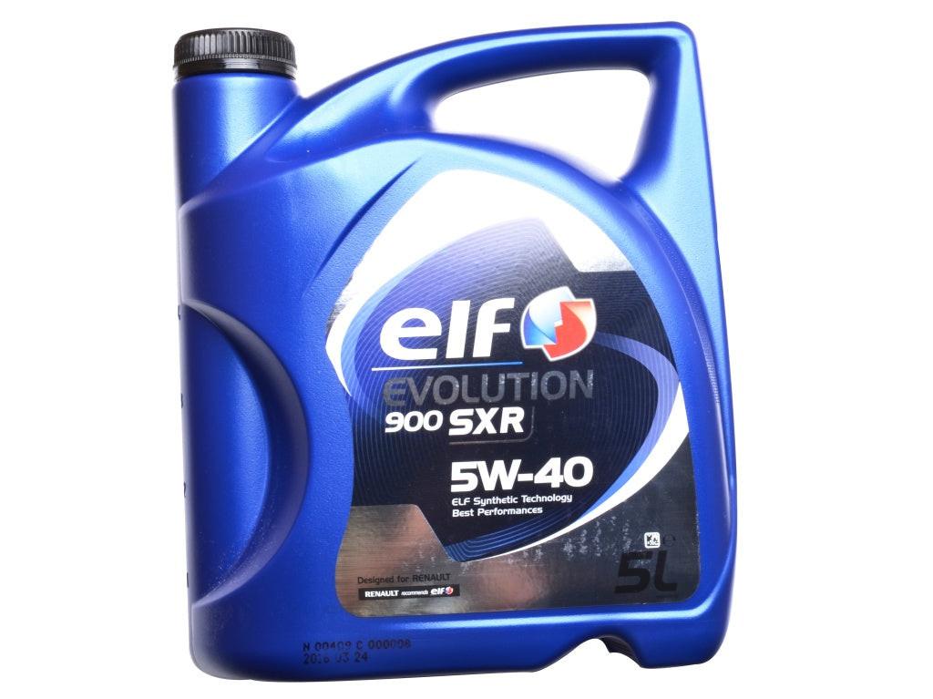 HUILE MOTEUR - 5W40 ELF EVOLUTION SXR 5L.