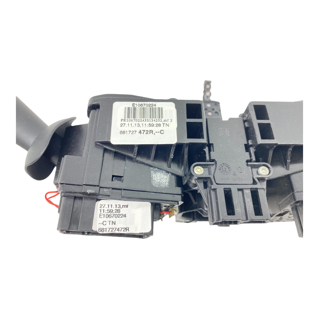 Pièce d'origine Commodo de colonne de direction avec contacteur tournant pour Dacia Sandero II Duster I 681727472R