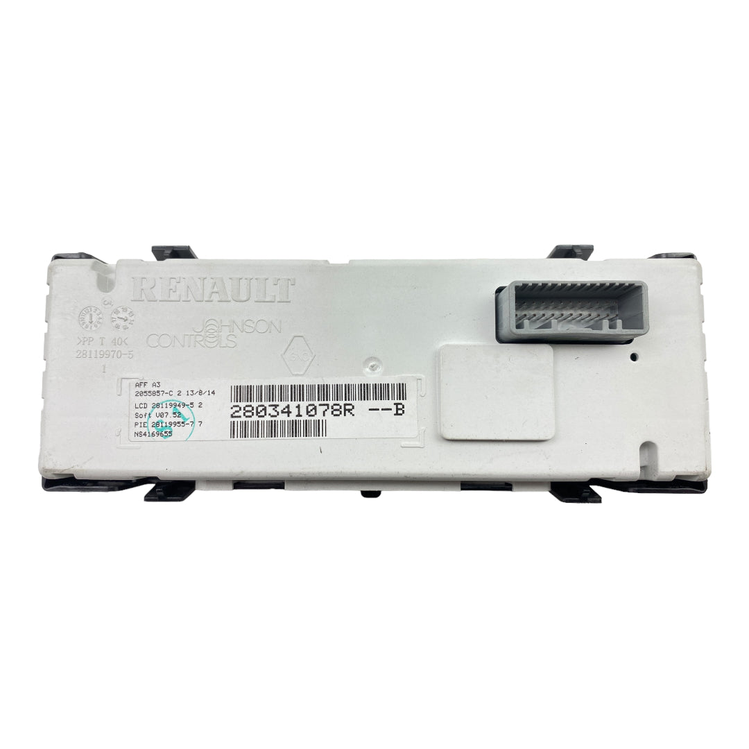 Pièce d'origine Écran central pour Renault Trafic II Kangoo II Clio III Wind 280341078R