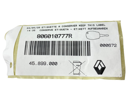 Pièce d'origine Neiman pour Renault 806010777R