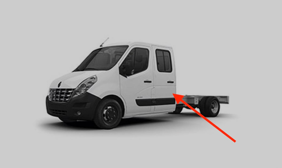 Pièce d'origine Serrure de porte arrière gauche pour Renault Master III 825030008R