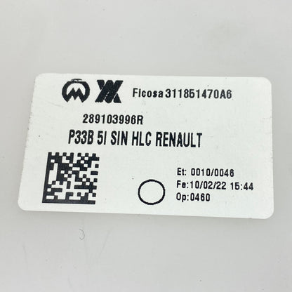 Pièce d'origine Réservoir de lave-glace avec pompe pour Renault Austral Rafale 289103996R
