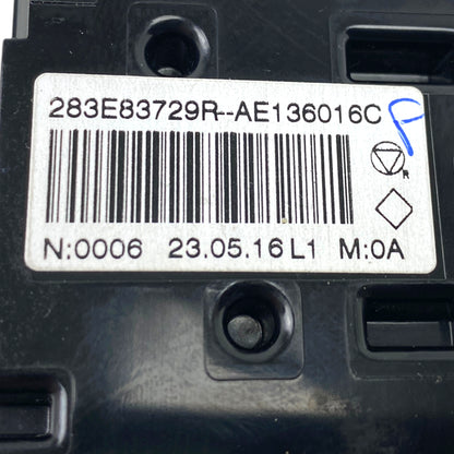 Pièce d'origine Panneau de commande calculateur pour Renault Clio V Captur II Arkana 283E83729R