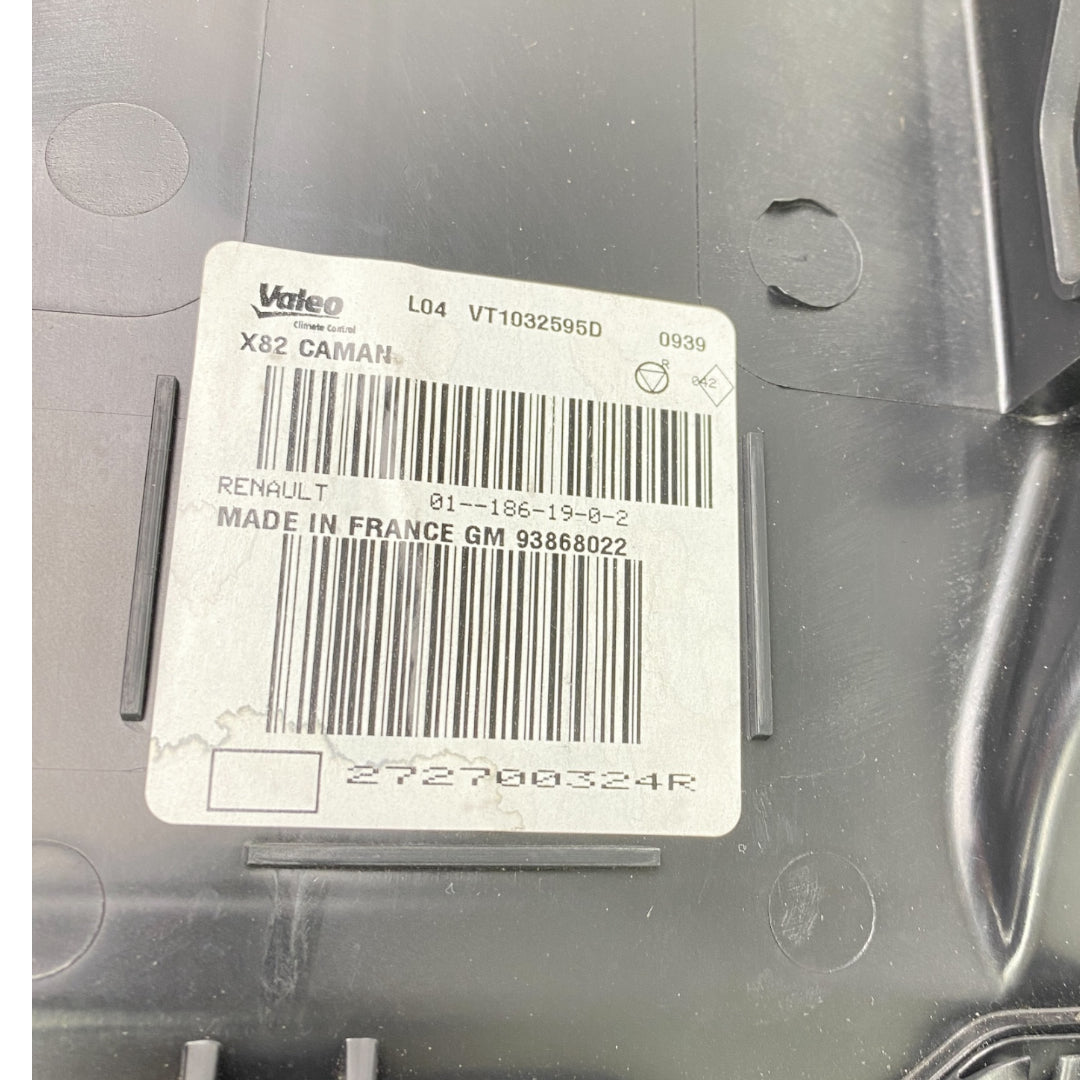 Pièce d'origine Bloc chauffage échangeur thermique pour Renault Trafic III Opel Vivaro B 272700324R