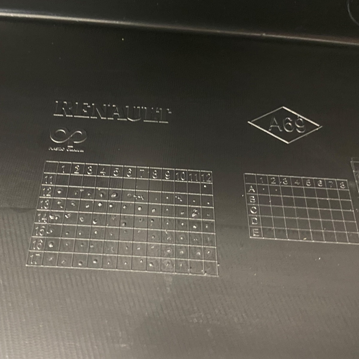 Pièce d'origine Habillage de pare-chocs arrière pour Renault Clio IV Break 850227118R