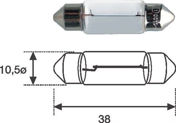 Ampoule automobile — Magneti Marelli 009461100000