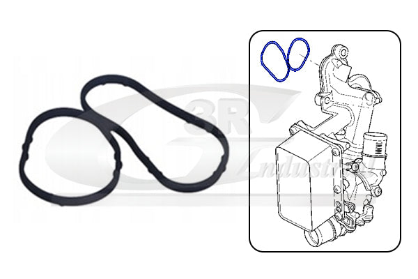 Joint de refroidisseur d’huile — 3RG 76605