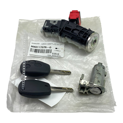 Pièce d'origine Barillet de contact avec jeu de clés pour Trafic III Master III Kangoo II Clio III Modus 806011757R