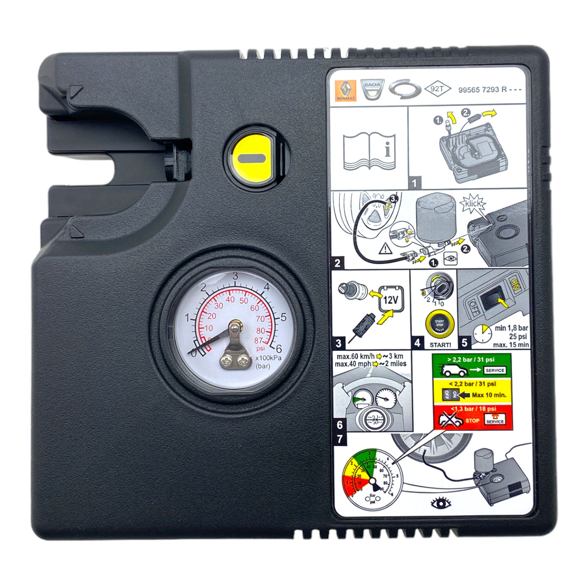 Pièce d'origine Compresseur de climatisation pour Renault Dacia 995657293R