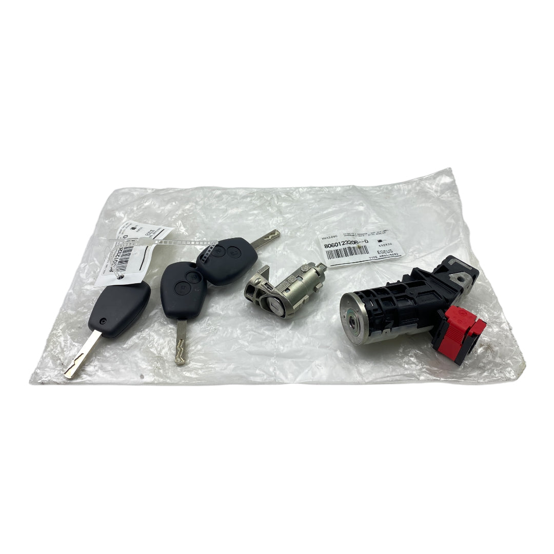 Pièce d'origine Neiman avec trois clés et barillet pour Renault Trafic III Master III Kangoo II Clio III 806012320R