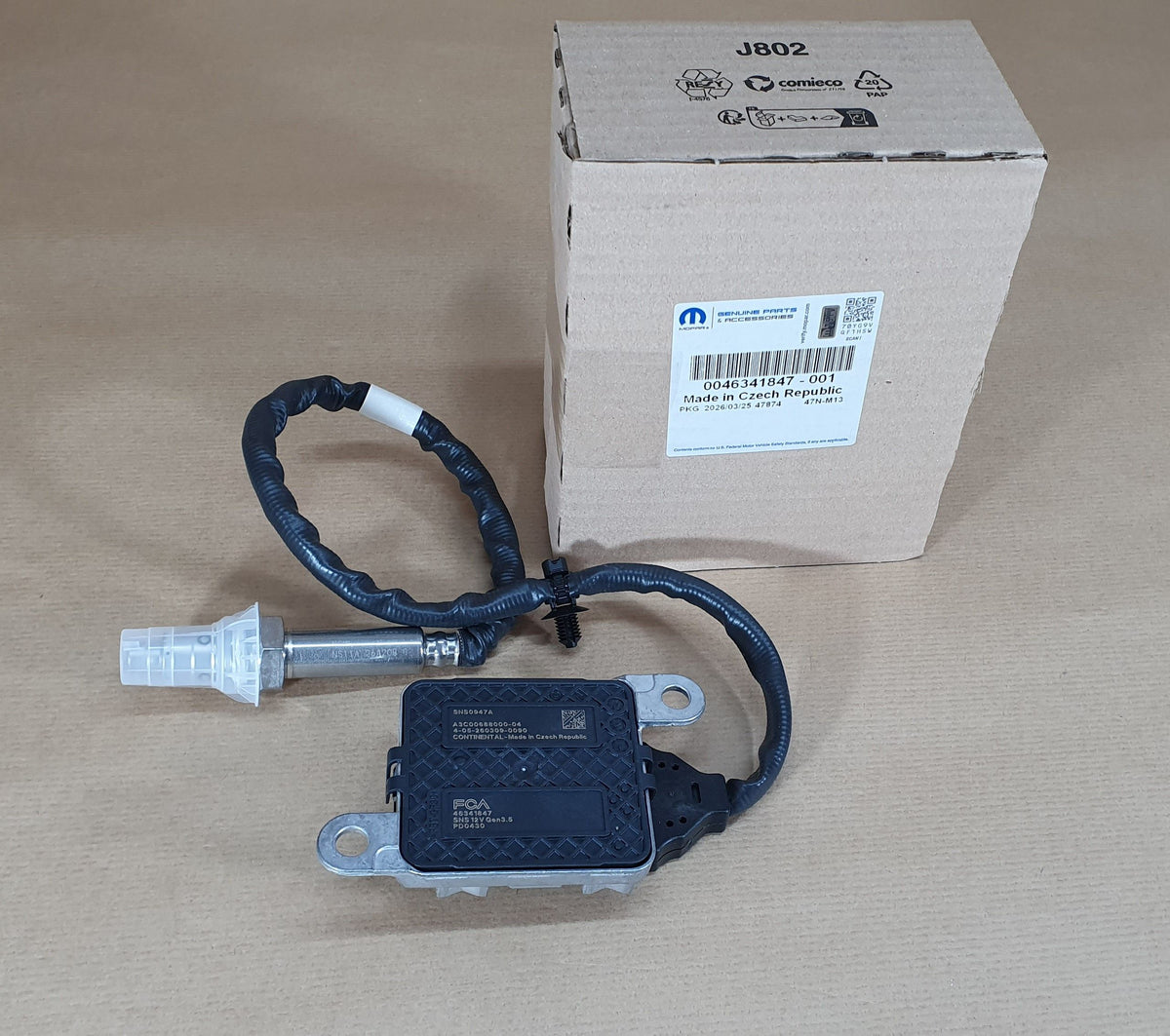 Sonde lambda d’origine pour Fiat Ducato 2.3 — 46341847 — vue 2