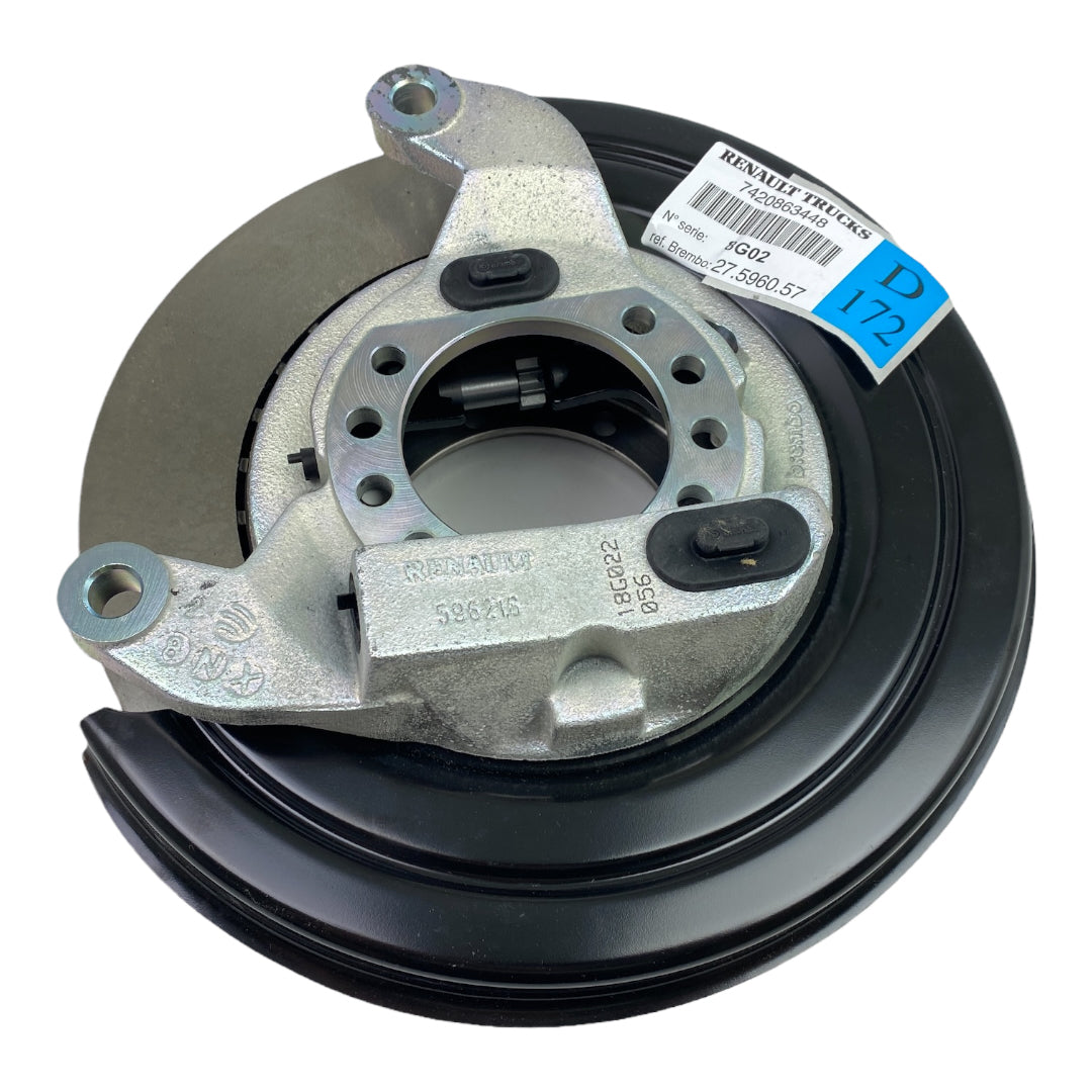 Pièce d'origine Flasque de frein arrière droit pour Renault Mascott 7420863448