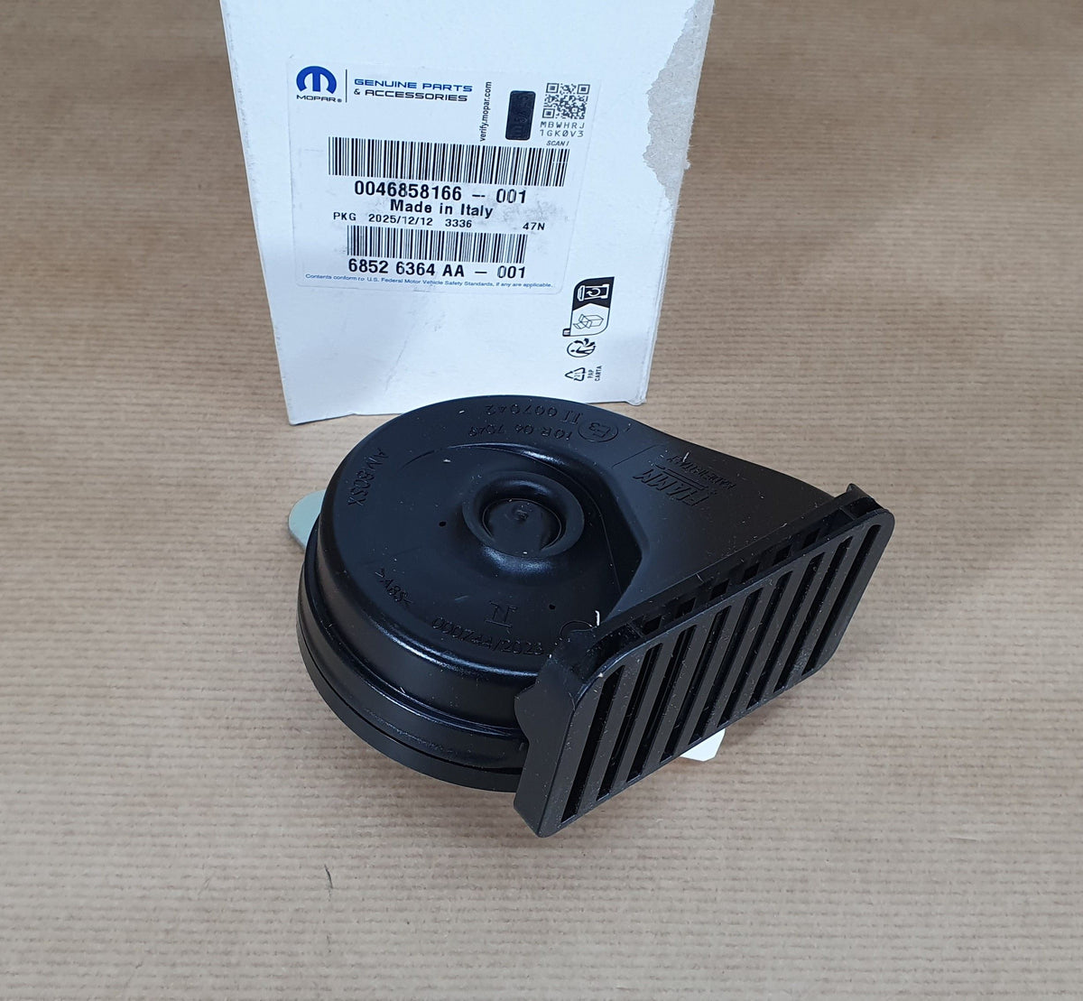 Avertisseur sonore d’origine pour Citroën Jumper III / Peugeot Boxer III — 46858166 — vue 2