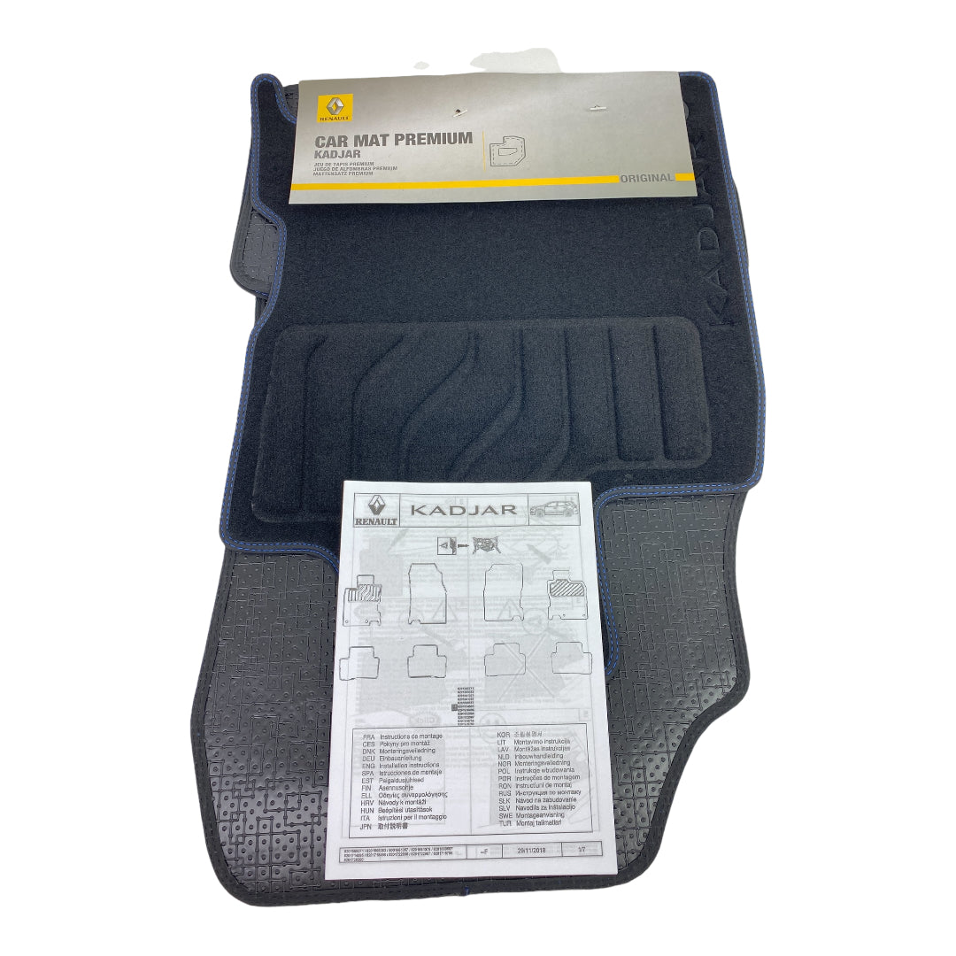 Pièce d'origine Tapis de sol Sport Bose Premium pour Renault Kadjar 8201714095