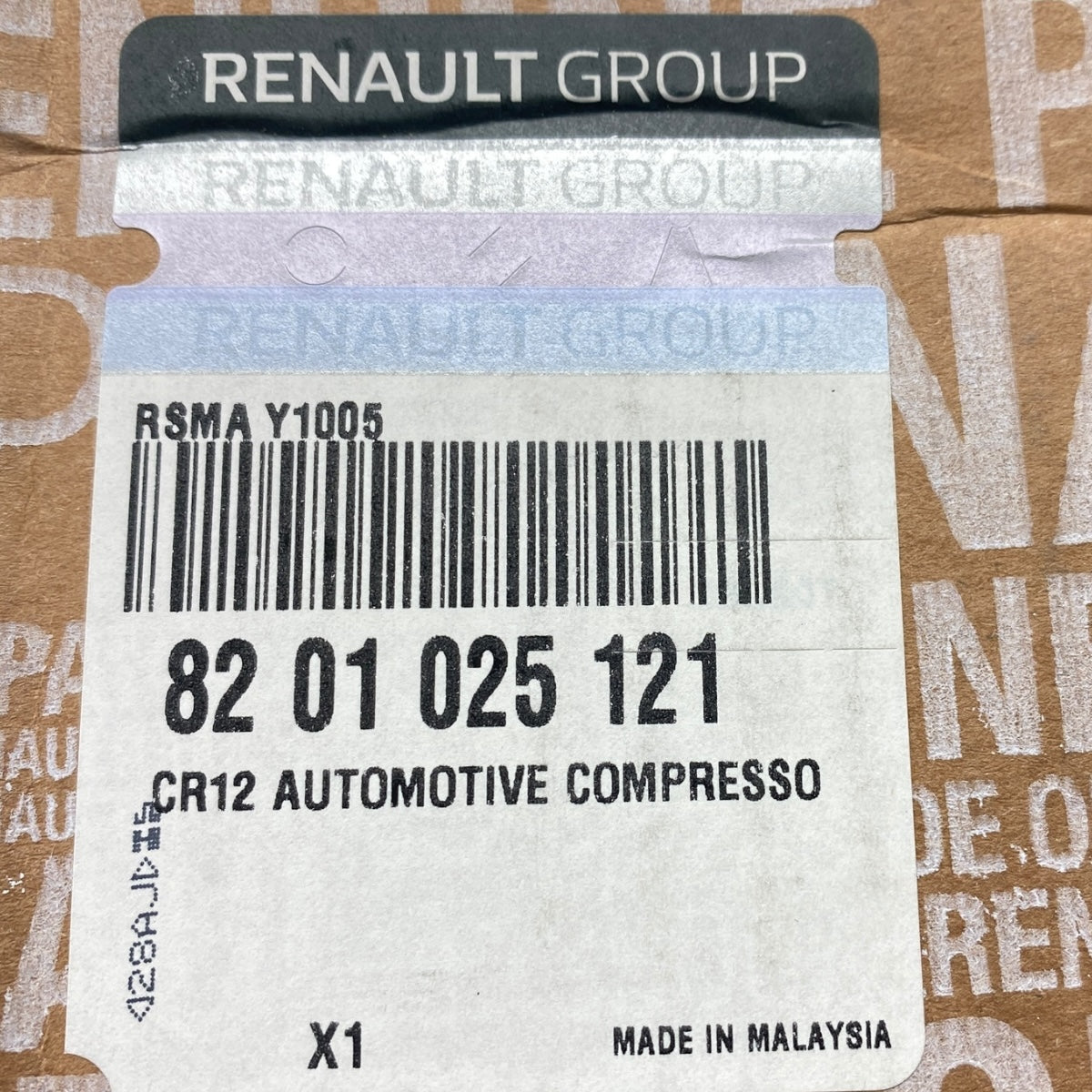 Pièce d'origine Compresseur de climatisation pour Renault Dacia 8201025121