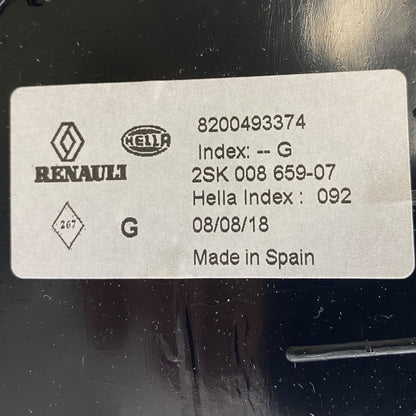 Pièce d'origine Feu arrière gauche pour Renault Scenic II 8200493374