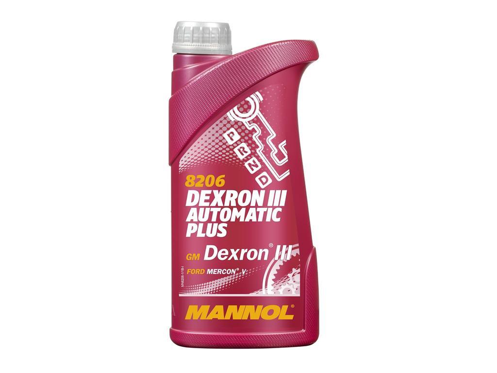 HUILE POUR BOÎTE DE VITESSES - MANNOL ATF DEXRON III 1L.
