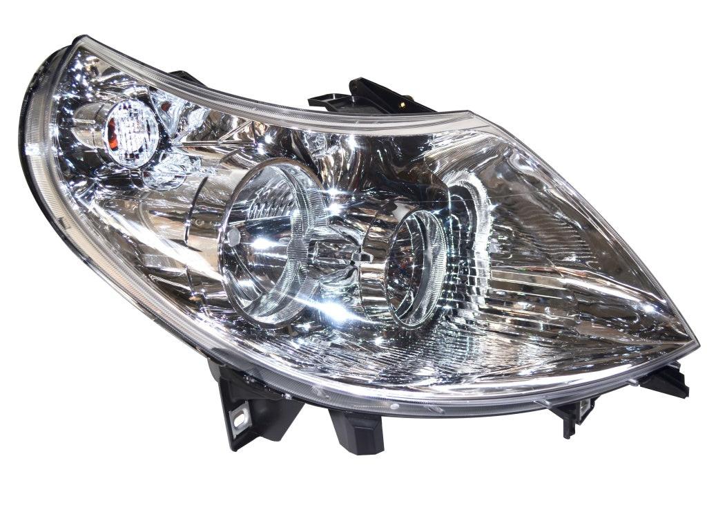 PHARE PROJECTEUR PRINCIPAL FIAT DUCATO 06> H7+H1 DROITE RÉGLAGE  ÉLECTRIQUE  >10 S.TYP 8-PIN.