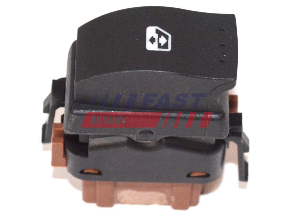 COMMUTATEUR/INTERRUPTEUR FENETRE RENAULT TRAFIC 01> DROIT 6-PIN.