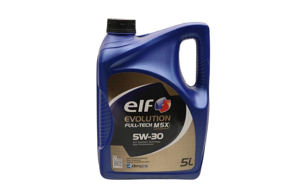 HUILE MOTEUR - 5W30 ELF EVOLUTION FULL TECH  MSX 5L.