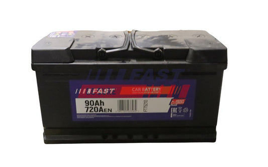 BATTERIE - 90AH 720A 353X175X190 P+.