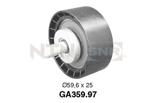 Galet enrouleur de courroie d’accessoires — SNR GA359.97
